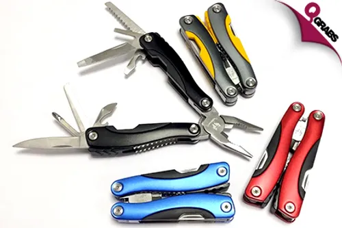 From QR49, Get the Job Done with a 9-in-1 Multi-Tool - Choose from 4 Hard-Working Colors! (Up to QR198 Value)